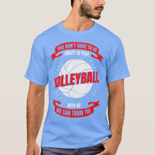 Camiseta Presente da Equipe de Voleibol Engraçado