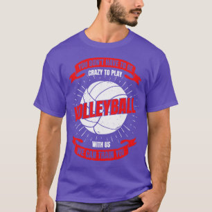 Camiseta Presente da Equipe de Voleibol Engraçado