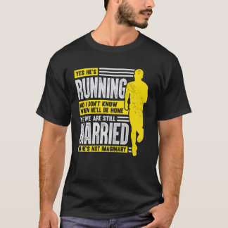 Camiseta Presente da Esposa do Corredor de Maratona