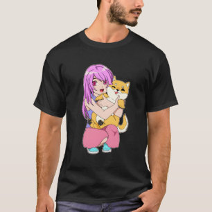 Camiseta Presente da família de Animação Japonesa Anime Wee