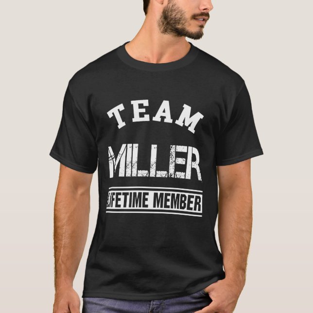 Camiseta Presente da Família de Sobrenomes do Membro de Vid (Frente)