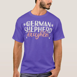 Camiseta Presente da filha do german shepherd