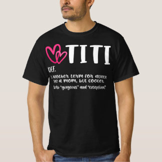 Camiseta presente da melhor tia de sempre
