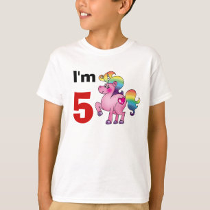 Camiseta Presente da menina do aniversário da criança de