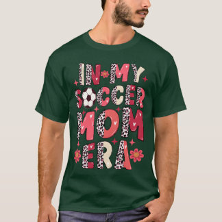 Camiseta Presente da minha era de mãe de futebol