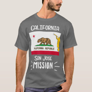 Camiseta Presente da Missão LDS da California San Jose Mor