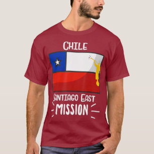 Camiseta Presente da Missão LDS do Chile Santiago do Orien