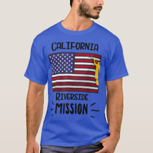 Camiseta Presente da Missão LDS do Riverside Mormon na Cal