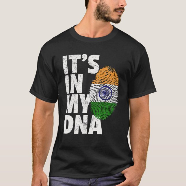 Camiseta Presente da nação doméstica indiana do Orgulho de  (Frente)
