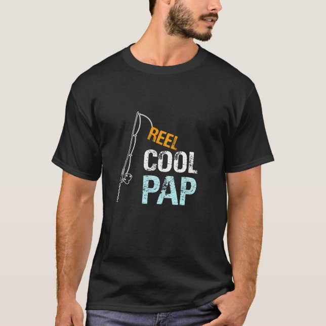 Camiseta Presente da neta Avô Reel Legal Pap (Frente)