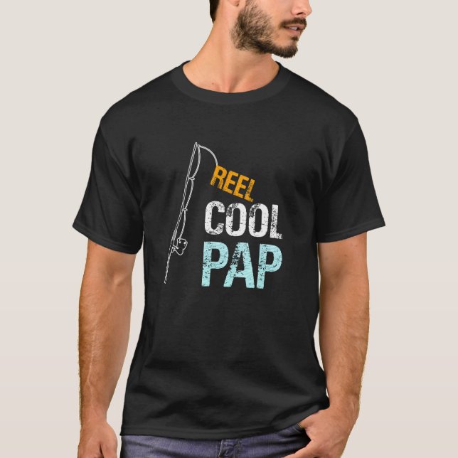 Camiseta Presente da neta Avô Reel Legal Pap (Frente)