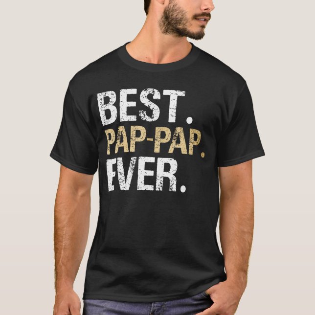 Camiseta Presente da neta Neto Melhor PapPap vinta (Frente)