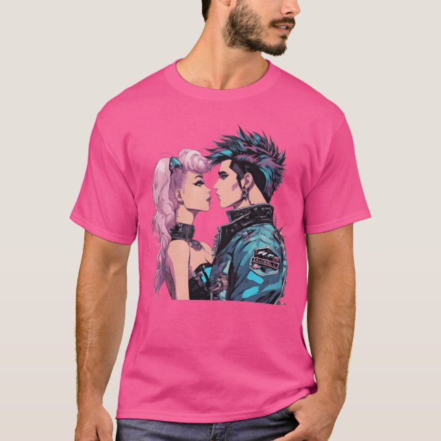 Camiseta Presente da New Wave dos anos 80 (Frente)