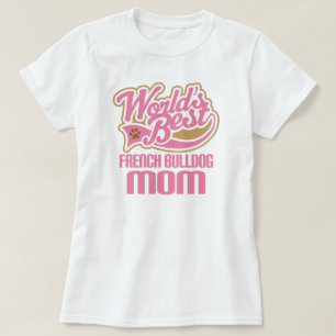 Camiseta Presente da raça do cão da mamã do buldogue