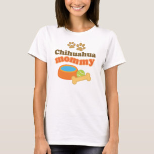 Camiseta Presente da raça do cão das mamães da chihuahua