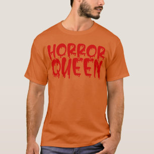 Camiseta Presente da Rainha do Terror para Amantes de Filme