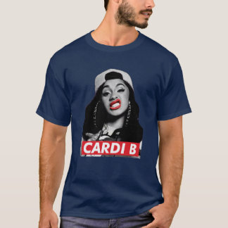 Camiseta Presente da Rapper Cardi B para menina fã