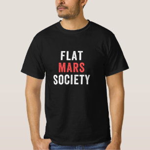 Camiseta presente da Sociedade Flat Mars