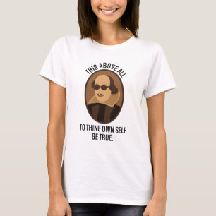 Camiseta Presente das citações de Shakespeare Hamlet