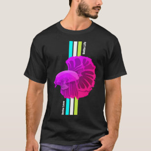 Camiseta Presente de 2º aniversário de menina bebê tubarão