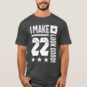 Camiseta Presente de 22 anos   22.o Aniversário - Oferta de