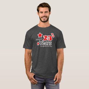 Camiseta presente de 23 anos