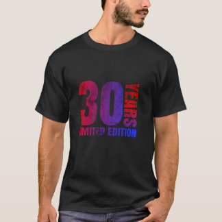 Camiseta Presente de 30 anos para homens de 30 anos present