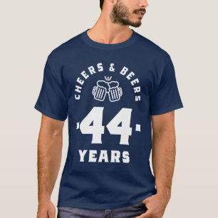 Camiseta Presente de 44 anos   Ideias de presentes de anive