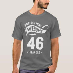 Camiseta Presente de 46 anos 46.o Aniversário - Oferta de