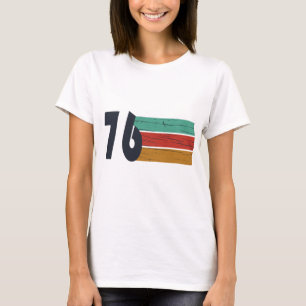 Camiseta Presente de 50º aniversário vintage de 1976