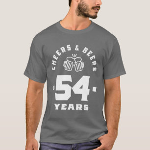 Camiseta Presente De 54 Anos   54.o Aniversário - Oferta de
