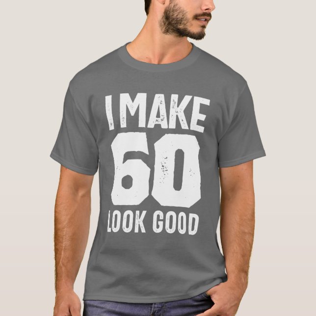 Camiseta Presente De 60 Anos | 60.o Aniversário - Oferta de (Frente)