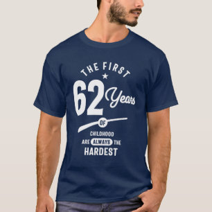 Camiseta Presente De 62 Anos 62.o Aniversário - Dar Ideia