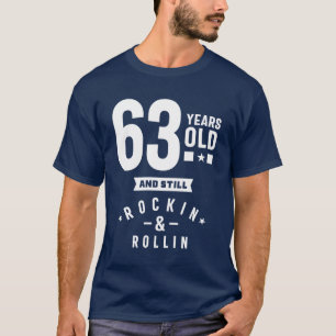 Camiseta Presente De 63 Anos 63.o Aniversário - Ideias