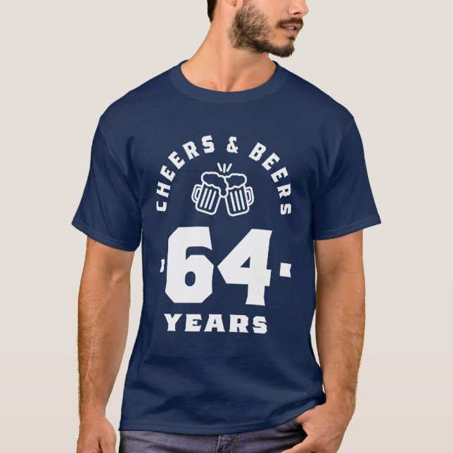 Camiseta Presente De 64 Anos | 64.o Aniversário - Oferta de (Frente)