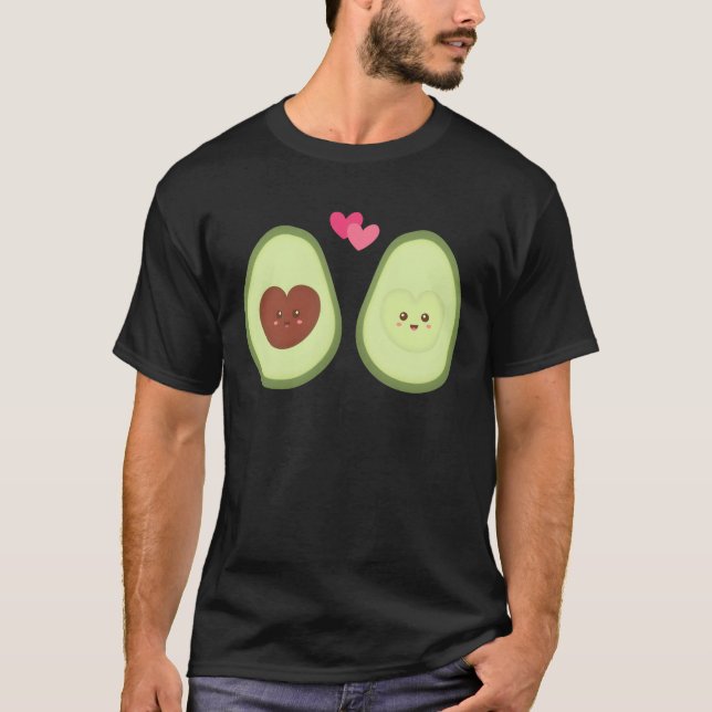 Camiseta Presente de Abacate Fofo Apaixonado (Frente)
