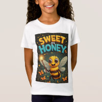 🐝 Presente de Abelha de Desenho Animado para Roup