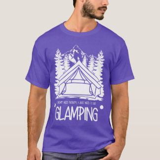 Camiseta Presente de acampamento de luxo Campingent Hiking