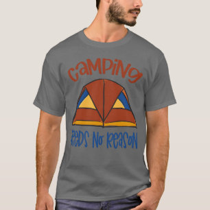 Camiseta Presente de acampamento sem motivo