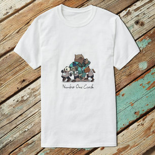 Camiseta Presente de agradecimento ao treinador Wombat Arte