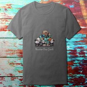 Camiseta Presente de agradecimento ao treinador Wombat Arte