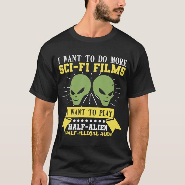 Camiseta presente de alienígenas (Frente)