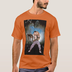 Camiseta Presente de Aliens Ripley e Newt