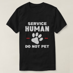 Camiseta Presente de Amante de Cachorro Engraçado Serviço H