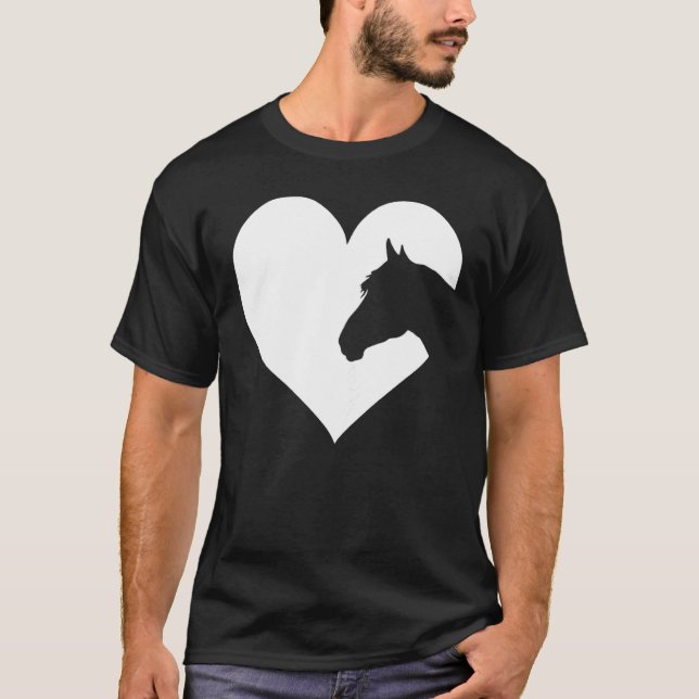 Camiseta Presente de Amante de Cavalo para Meninas (Frente)