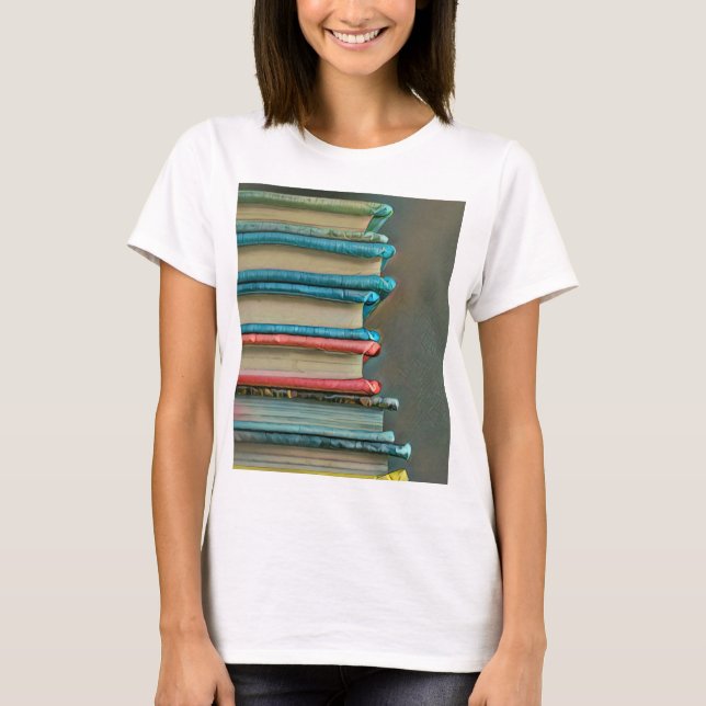 Camiseta Presente de amante de livros (Frente)