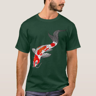 Camiseta Presente de amante de peixe Koi Premium