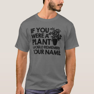 Camiseta Presente De Amante De Planta Engraçado Para Homen