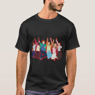 Camiseta Presente de Amante elenco de High School Musical
