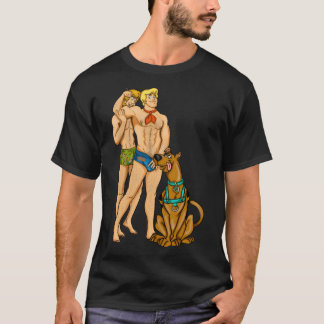 Camiseta Presente de amigo amor woof retrô